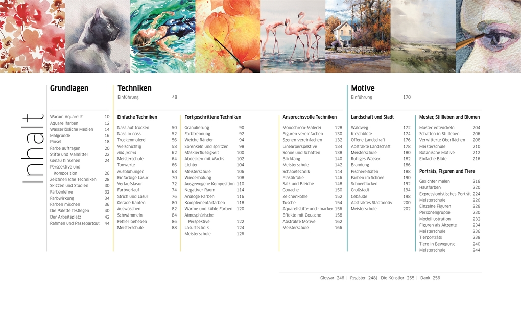 Weitere Ansicht: Meisterschule Aquarell