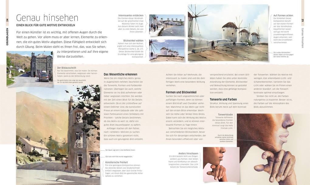 Weitere Ansicht: Meisterschule Aquarell