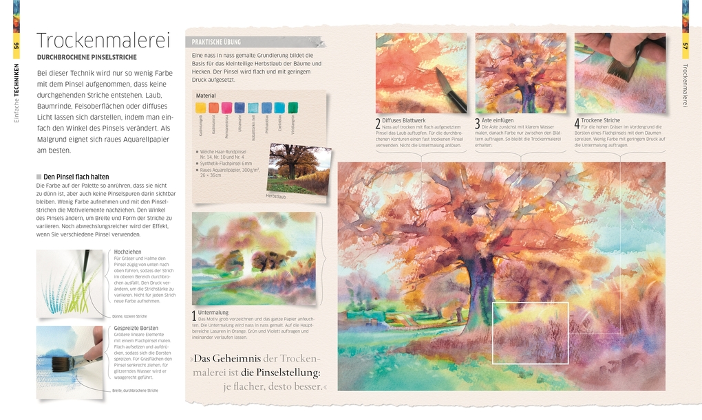 Weitere Ansicht: Meisterschule Aquarell