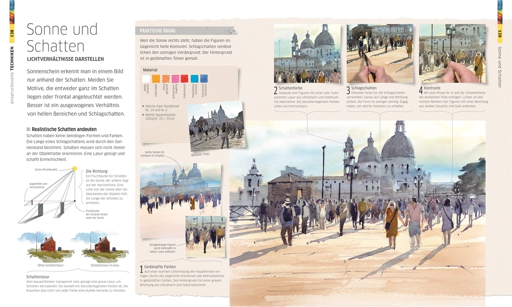 Weitere Ansicht: Meisterschule Aquarell