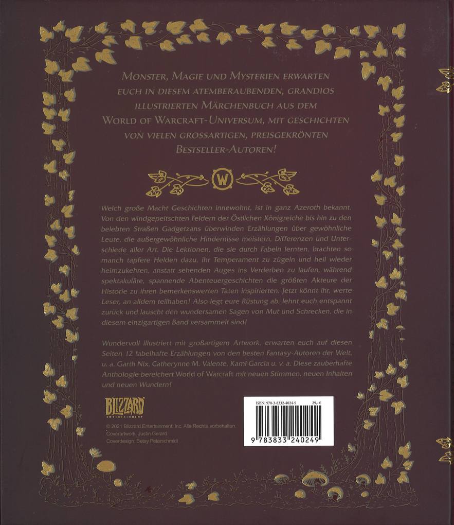 Weitere Ansicht: World of Warcraft | Steve Danuser, L.L. McKinney, Garth Nix, Alyssa Wong, Kami Garcia