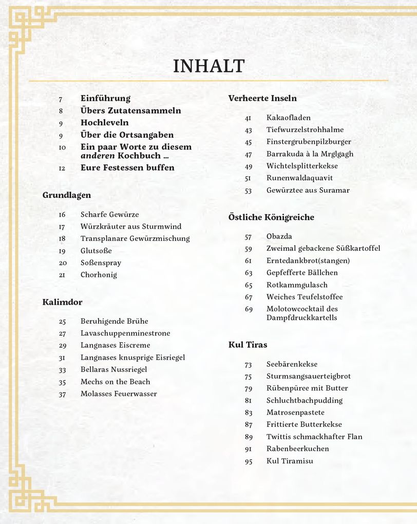 Weitere Ansicht: World of Warcraft: Neue Genüsse aus Azeroth - Das offizielle Kochbuch | Chelsea Monroe-Cassel