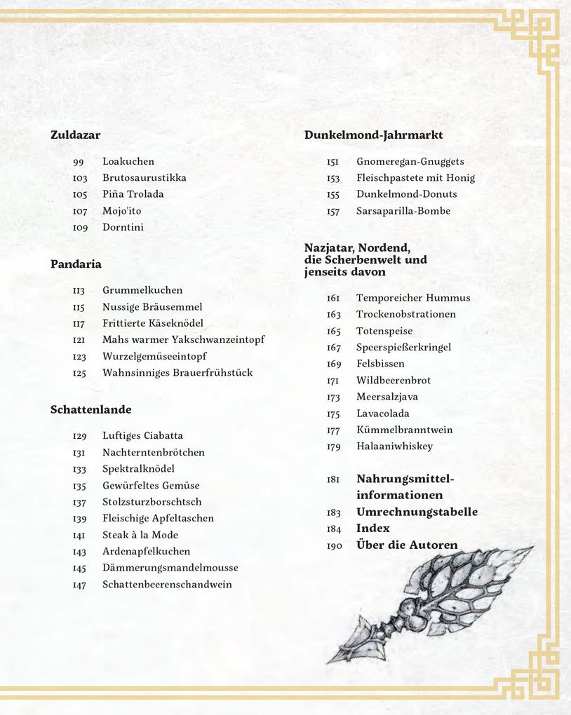 Weitere Ansicht: World of Warcraft: Neue Genüsse aus Azeroth - Das offizielle Kochbuch | Chelsea Monroe-Cassel