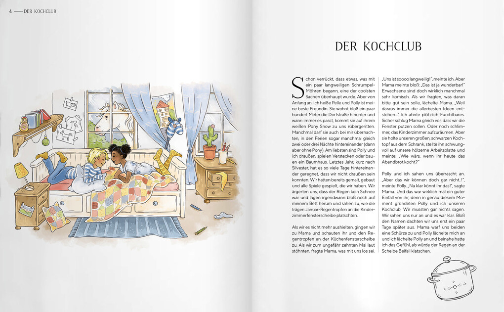 Weitere Ansicht: Polly und Pelle in der Küche | Claudia Schaumann