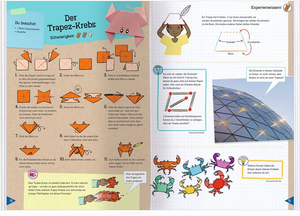 Weitere Ansicht: PhänoMINT Geogami | Nicola Berger, Michael Reimann