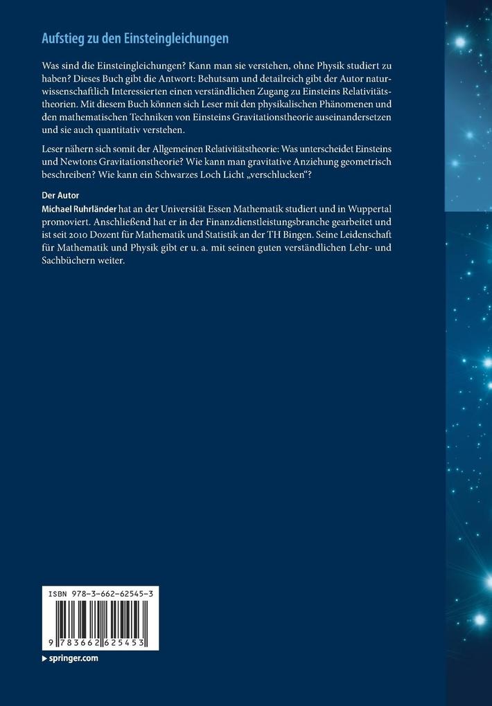 Weitere Ansicht: Aufstieg zu den Einsteingleichungen | Michael Ruhrländer