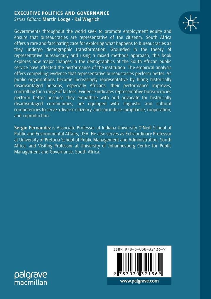 Weitere Ansicht: Representative Bureaucracy and Performance | Sergio Fernandez