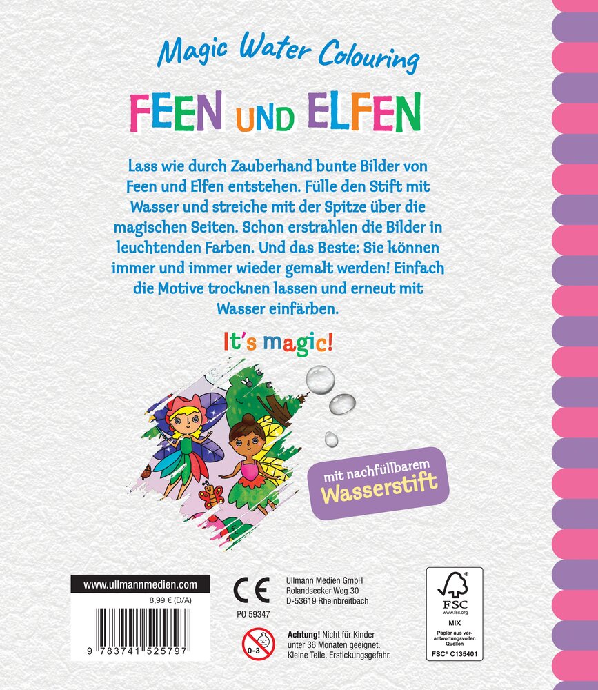 Weitere Ansicht: Magic Water Colouring - Feen und Elfen | Jenny Copper