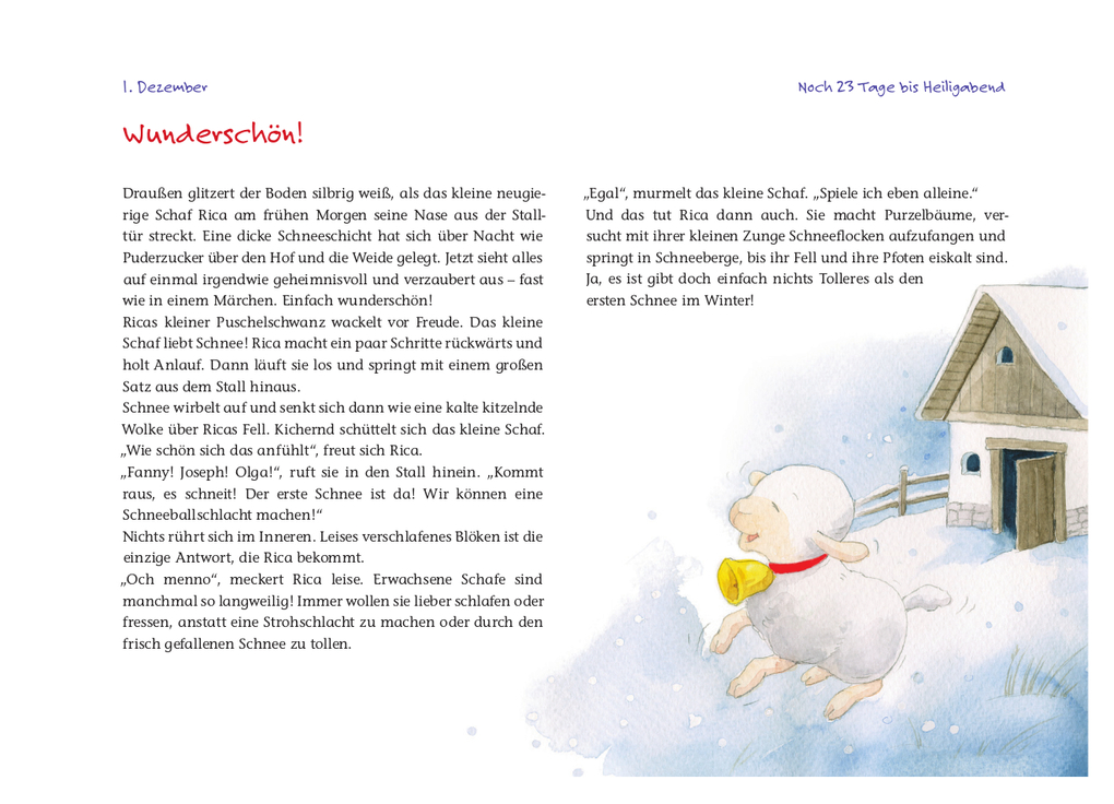 Weitere Ansicht: Rica sucht das Christkind | Katharina Wilhelm