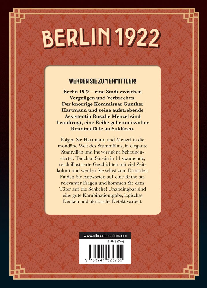 Weitere Ansicht: Berlin 1922 - Crime Mysteries | Michaela Küpper