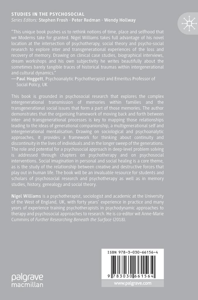 Weitere Ansicht: Mapping Social Memory | Nigel Williams