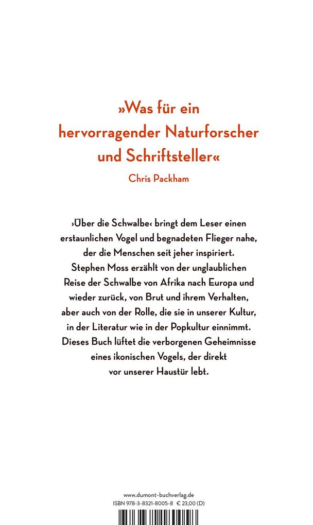 Weitere Ansicht: Über die Schwalbe | Stephen Moss