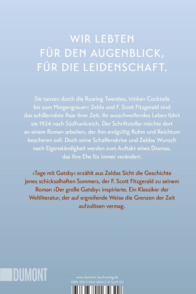 Weitere Ansicht: Tage mit Gatsby | Joséphine Nicolas