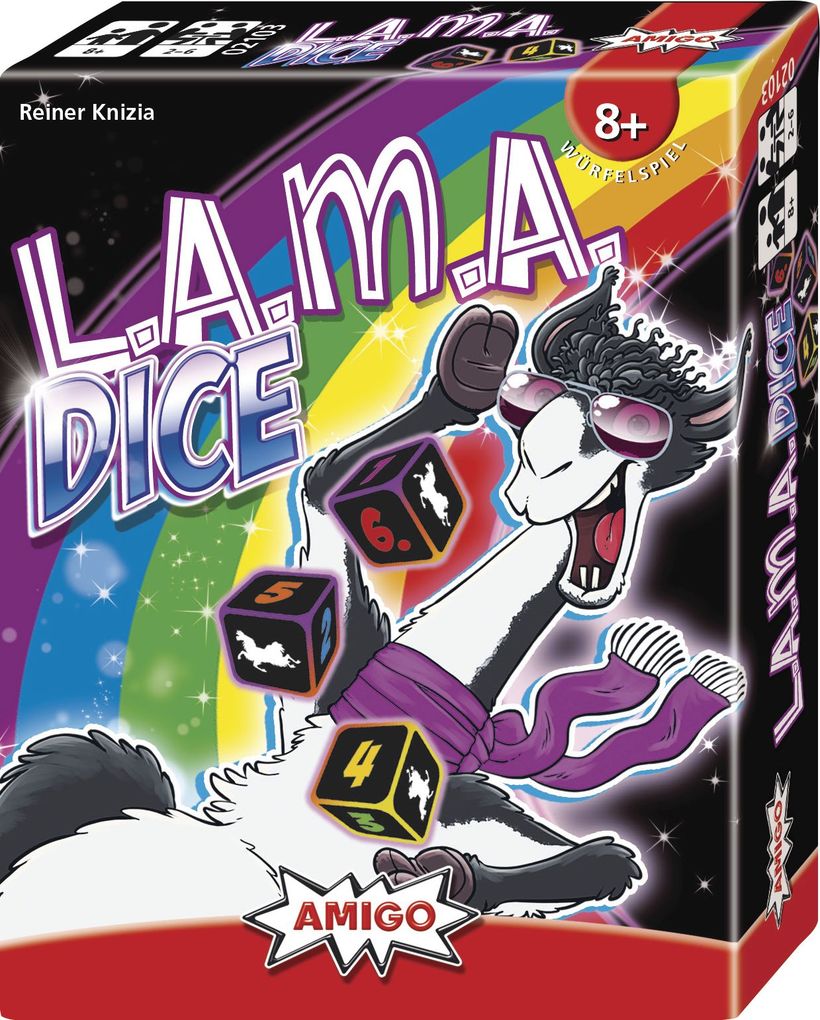 Produktbild: LAMA Dice | Reiner Knizia