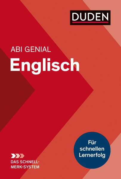 Produktbild: Abi genial Englisch: Das Schnell-Merk-System | Ulrich Bauer, Elisabeth Schmitz-Wensch