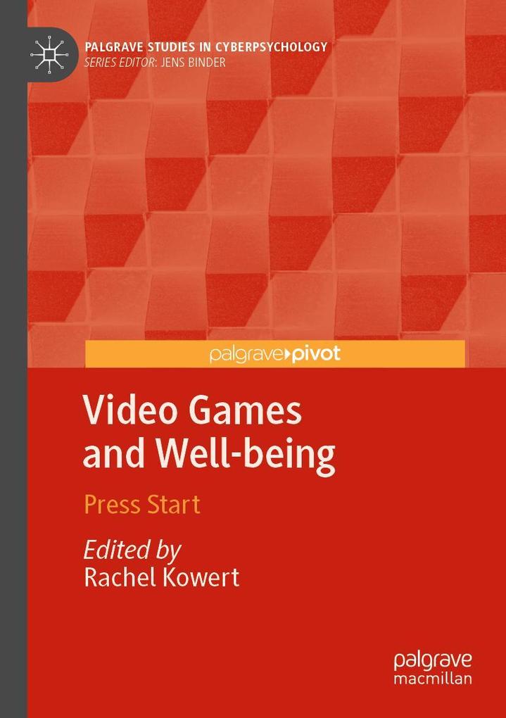 Produktbild: Video Games and Well-being