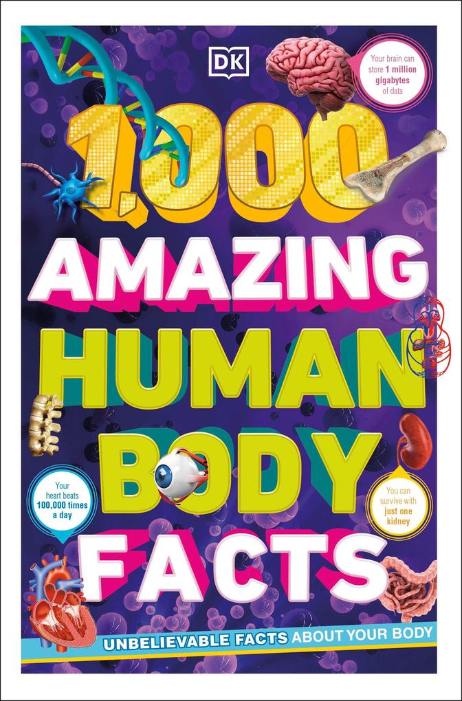 1,000 Amazing Human Body Facts als Taschenbuch