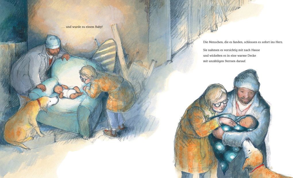 Weitere Ansicht: Wenn ein Stern vom Himmel fällt | Mem Fox