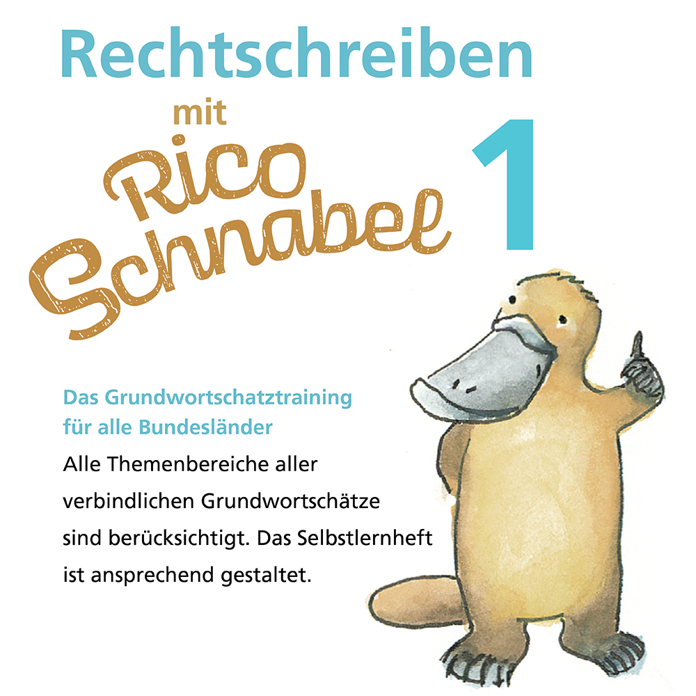 Weitere Ansicht: Rechtschreiben mit Rico Schnabel, Klasse 1 | Stefanie Drecktrah, Mareike Hahn