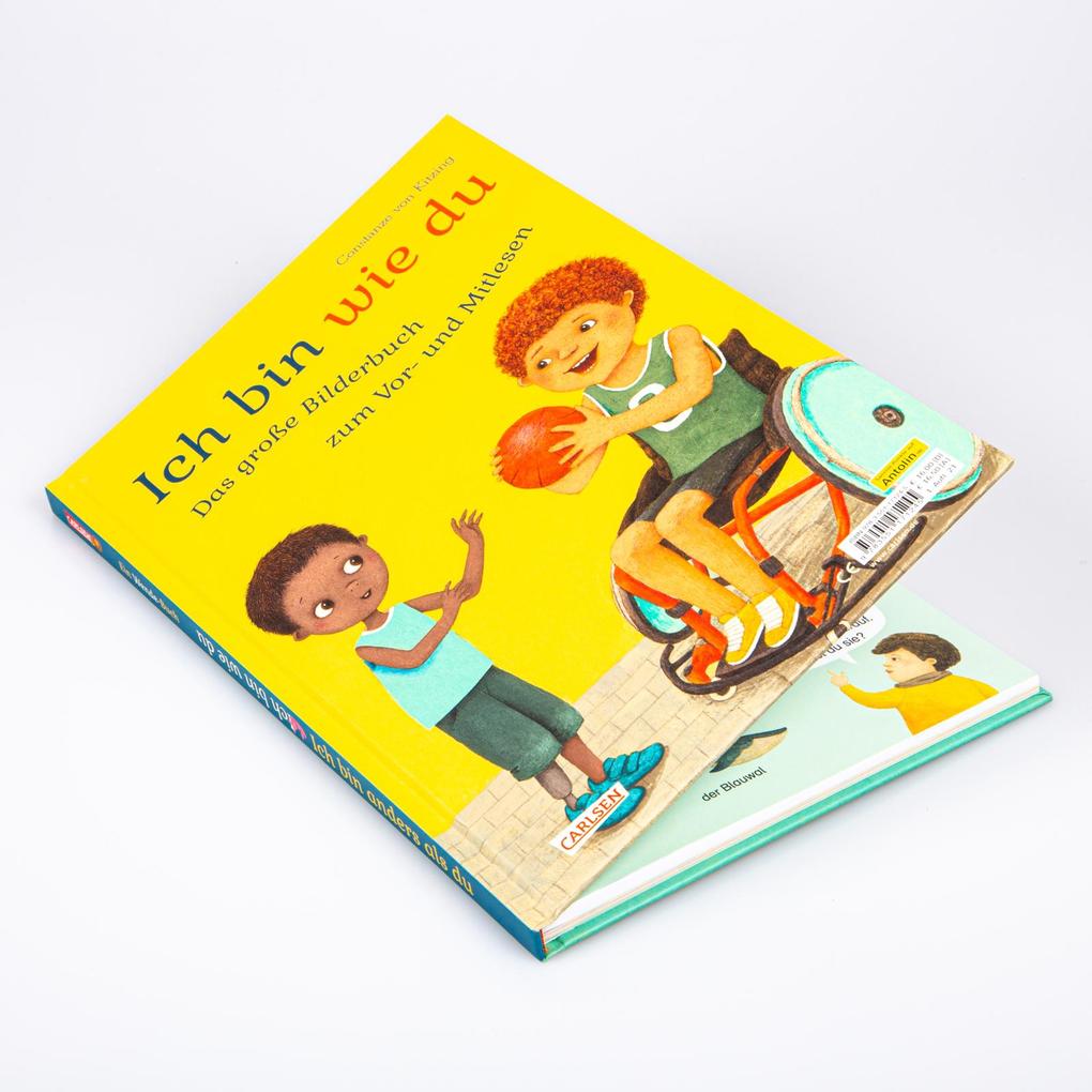 Weitere Ansicht: Ich bin anders als du - Ich bin wie du: Das große Bilderbuch zum Vor- und Mitlesen | Constanze Kitzing