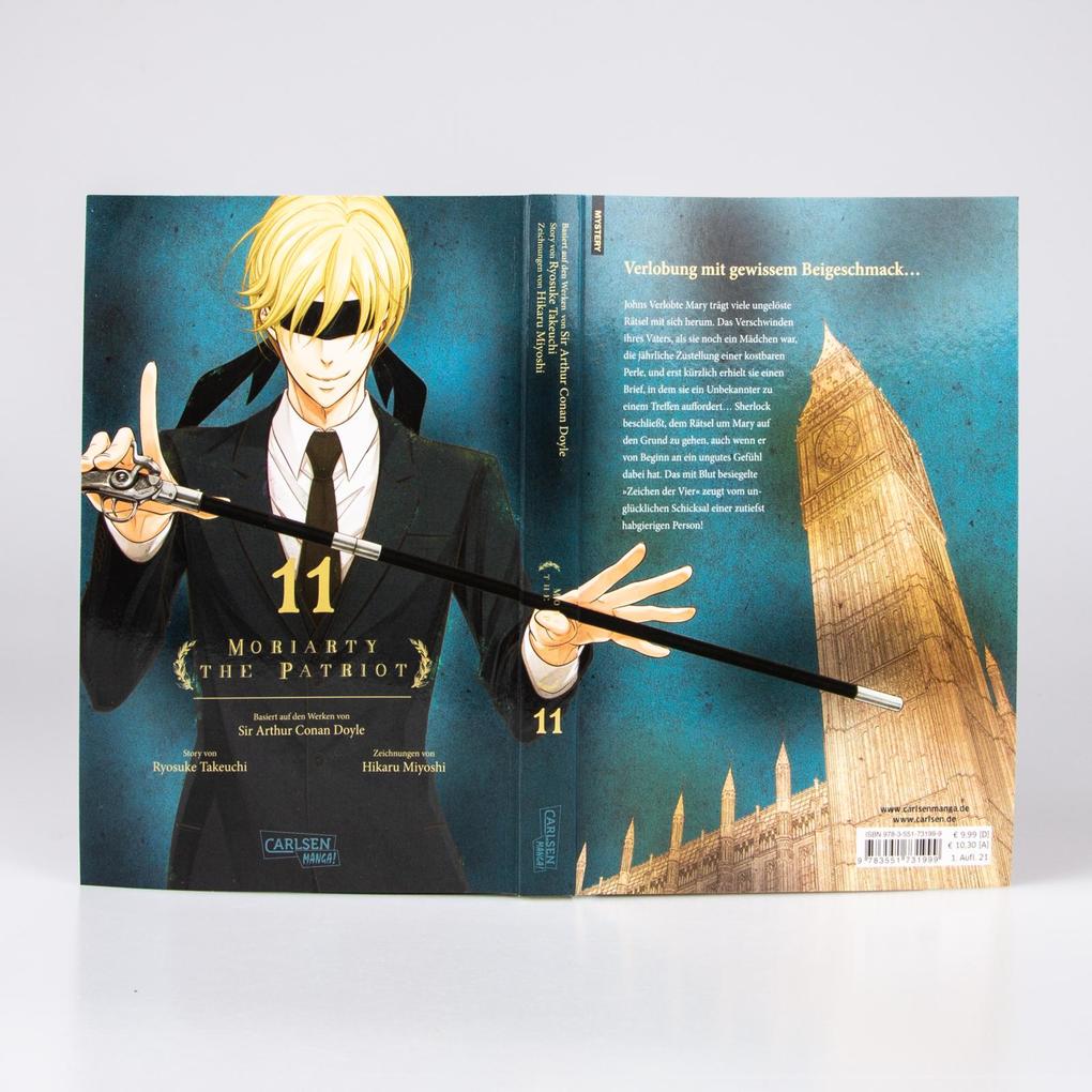 Weitere Ansicht: Moriarty the Patriot 11 | Ryosuke Takeuchi