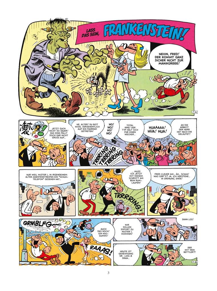 Weitere Ansicht: Clever und Smart 15: Lass das sein, Frankenstein! | Francisco Ibáñez
