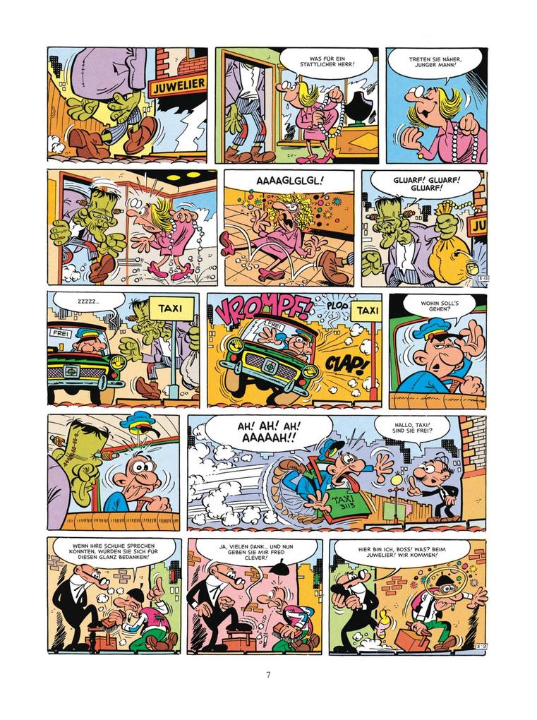 Weitere Ansicht: Clever und Smart 15: Lass das sein, Frankenstein! | Francisco Ibáñez