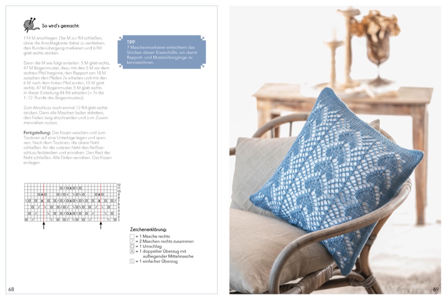 Weitere Ansicht: Das große Strickmuster 1x1 | Ines Kollwitz