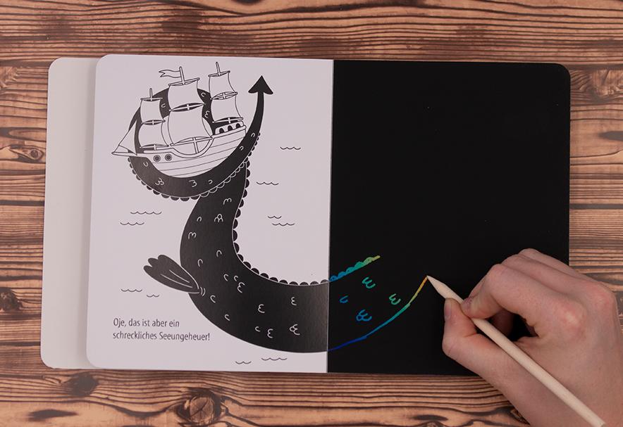 Weitere Ansicht: Die besten 33 Kreativ-Kratzelbilder für kleine Künstler
