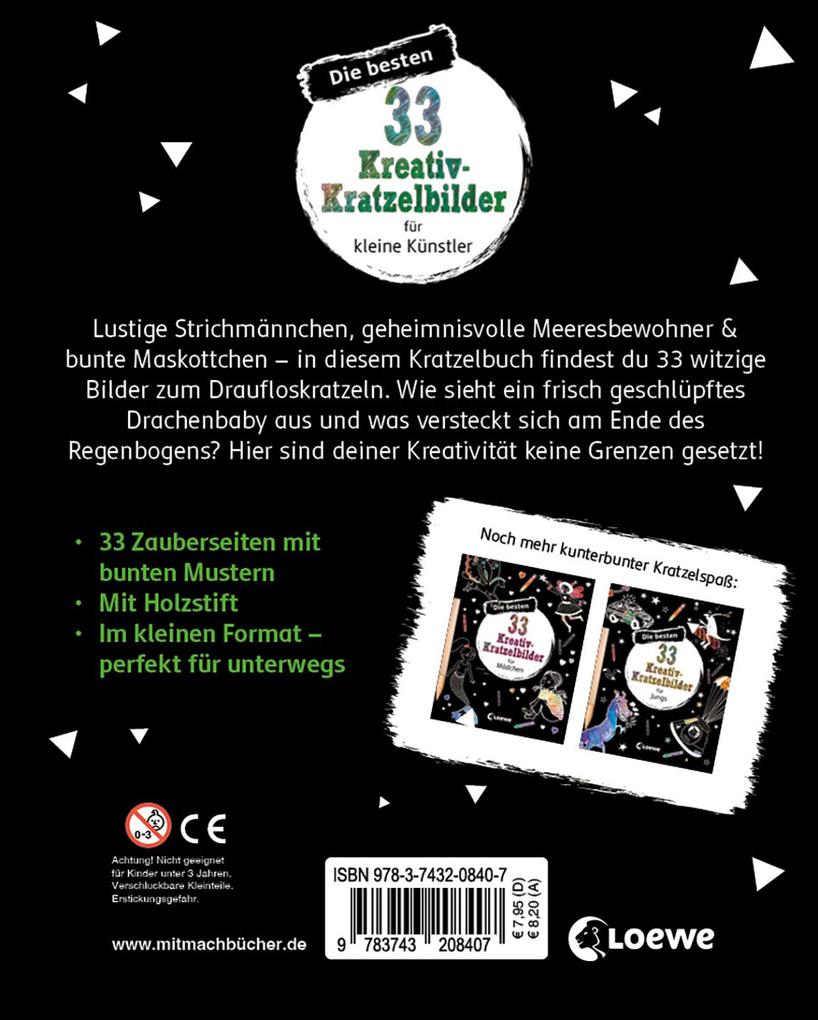 Weitere Ansicht: Die besten 33 Kreativ-Kratzelbilder für kleine Künstler