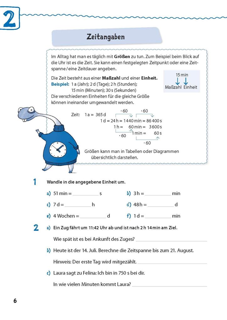 Weitere Ansicht: Mathe in 15 Min - Größen und Textaufgaben 5./6. Klasse | Stefan Giertzsch