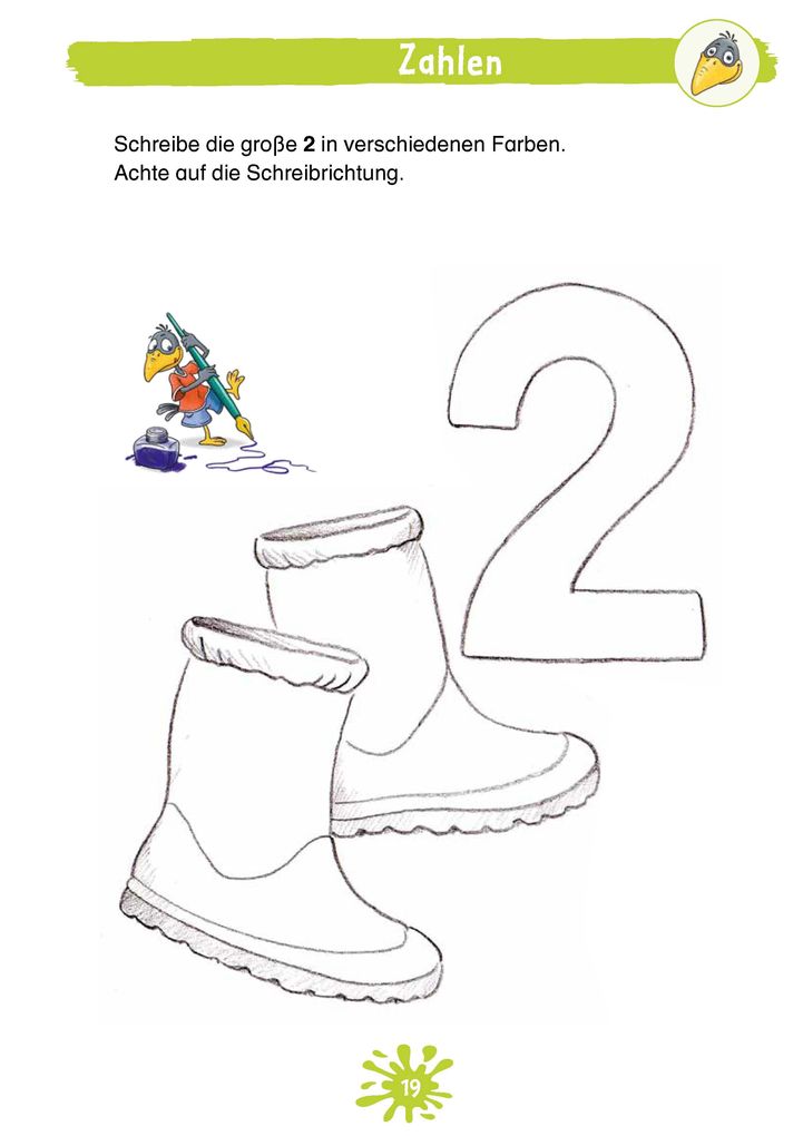 Weitere Ansicht: Mein Vorschulblock mit Rabe Linus (3) | Dorothee Raab
