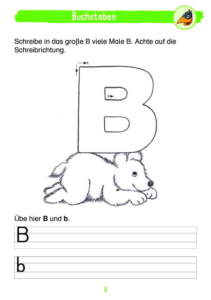 Weitere Ansicht: Mein Deutschblock mit Rabe Linus - 1. Klasse | Dorothee Raab