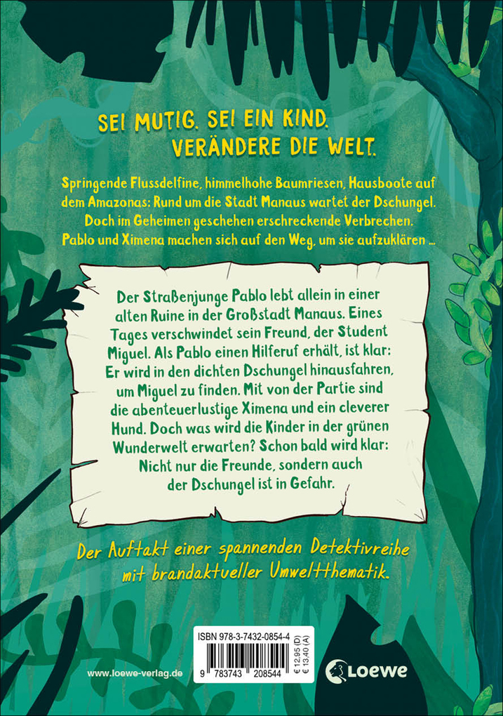 Weitere Ansicht: Die Amazonas-Detektive (Band 1) - Verschwörung im Dschungel | Antonia Michaelis