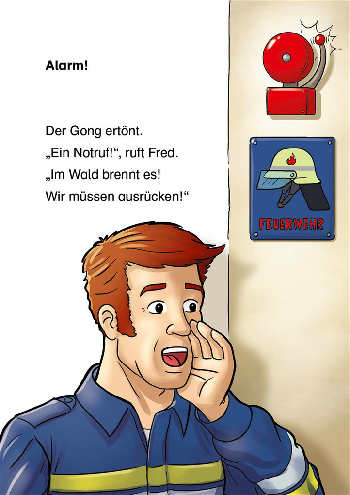 Weitere Ansicht: Leselöwen 1. Klasse - Achtung, Feuerwehr im Einsatz! | Annette Neubauer