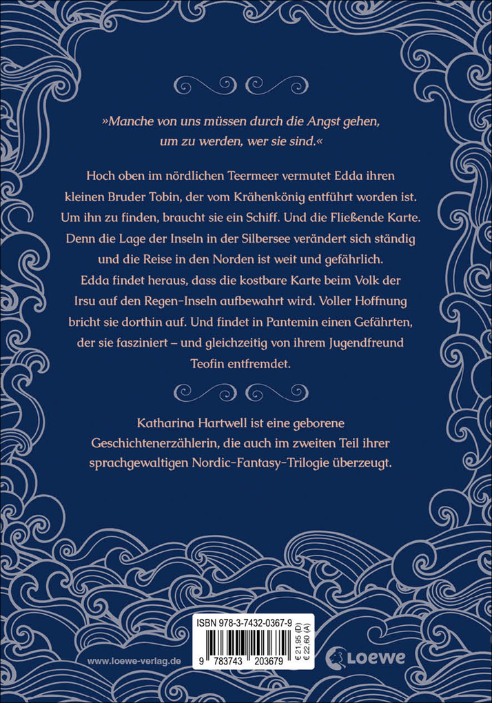 Weitere Ansicht: Die Silbermeer-Saga (Band 2) - Die Fließende Karte | Katharina Hartwell