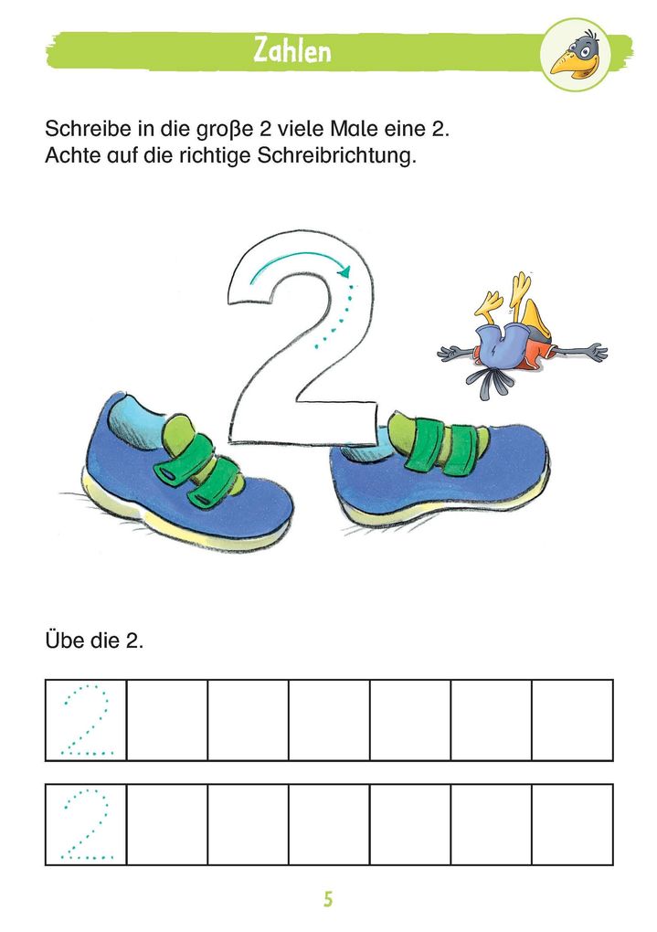 Weitere Ansicht: Mein Matheblock mit Rabe Linus - 1. Klasse | Dorothee Raab