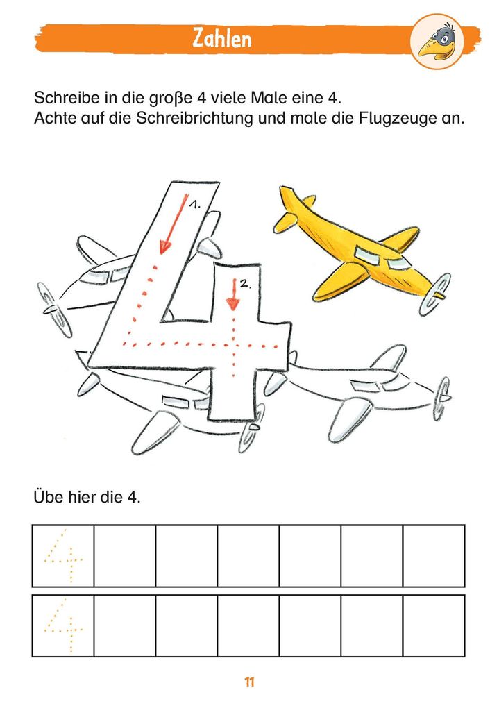 Weitere Ansicht: Mein Matheblock mit Rabe Linus - 1. Klasse | Dorothee Raab