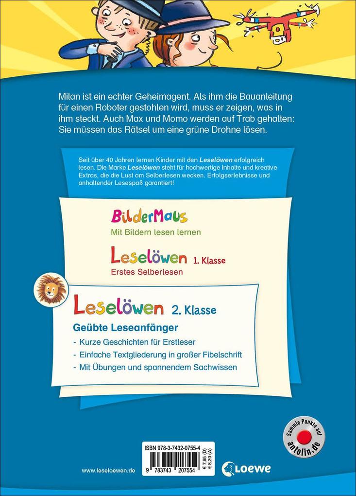 Weitere Ansicht: Leselöwen 2. Klasse - Geheimagentengeschichten | Henriette Wich