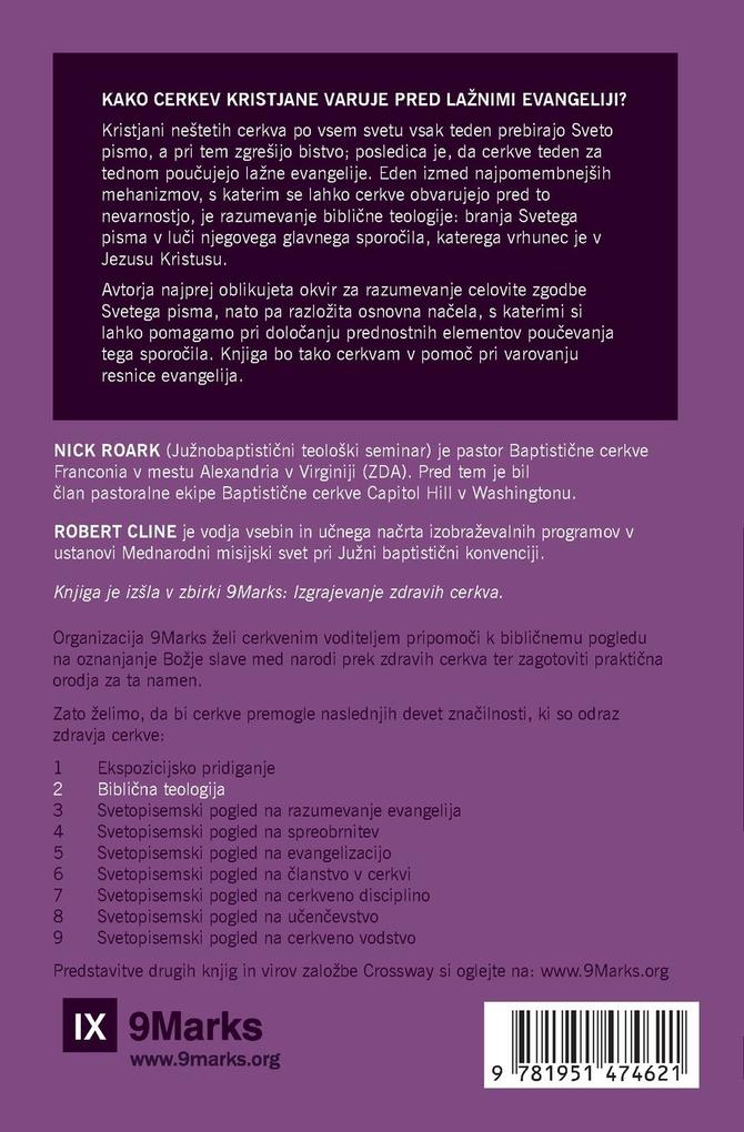 Weitere Ansicht: Biblical Theology / Biblina teologija | Nick Roark, Robert Cline