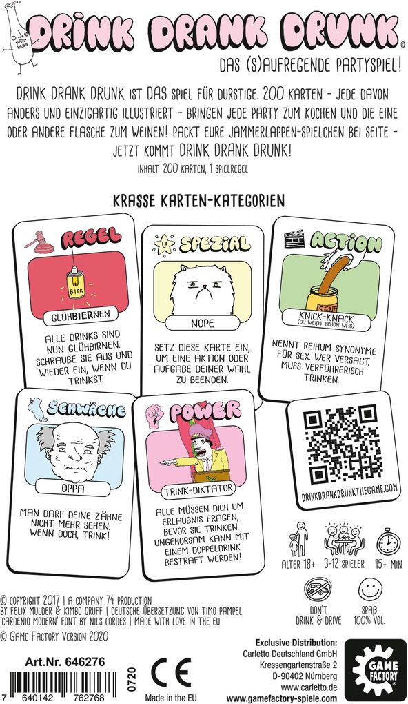 Weitere Ansicht: Game Factory - Drink Drank Drunk