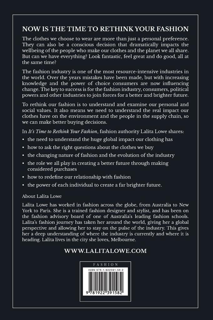 Weitere Ansicht: It's Time to Rethink Your Fashion | Lalita Lowe