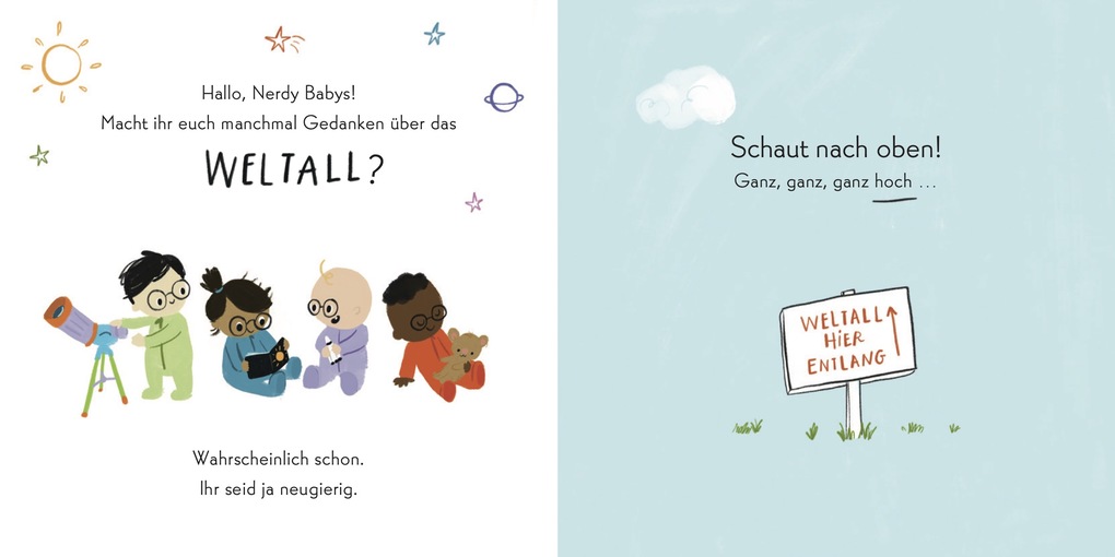 Weitere Ansicht: Nerdy Babys - Weltall | Emmy Kastner