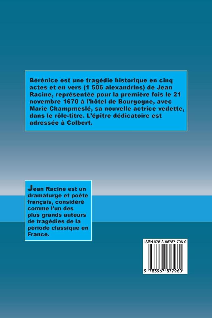 Weitere Ansicht: Bérénice | Jean Racine