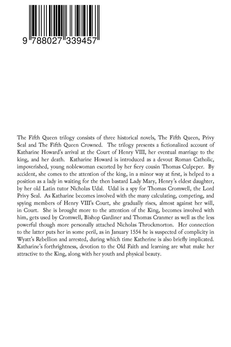 Weitere Ansicht: The Fifth Queen Trilogy | Ford Madox Ford