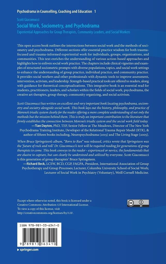 Weitere Ansicht: Social Work, Sociometry, and Psychodrama | Scott Giacomucci