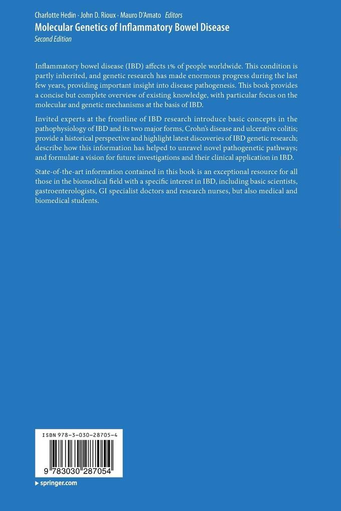 Weitere Ansicht: Molecular Genetics of Inflammatory Bowel Disease