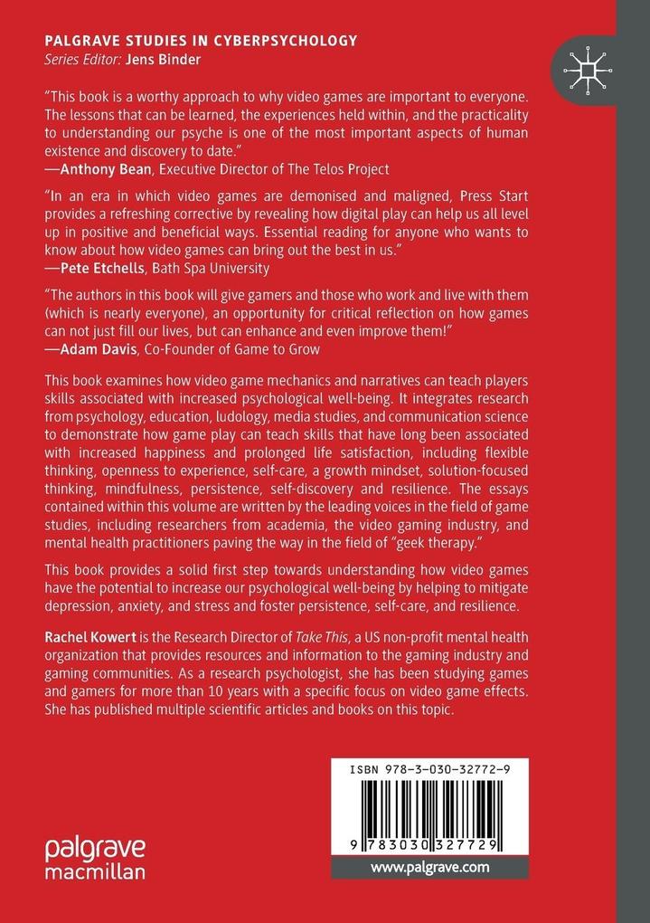 Weitere Ansicht: Video Games and Well-being