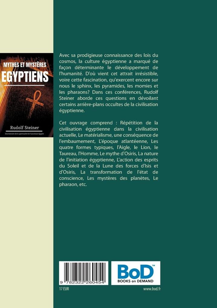 Weitere Ansicht: Mythes et Mystères Egyptiens | Rudolf Steiner