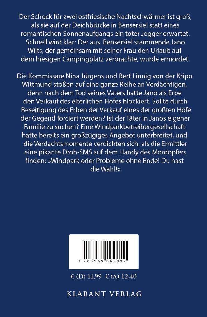 Weitere Ansicht: Deichbrückenmord in Bensersiel. Ostfrieslandkrimi | Rolf Uliczka
